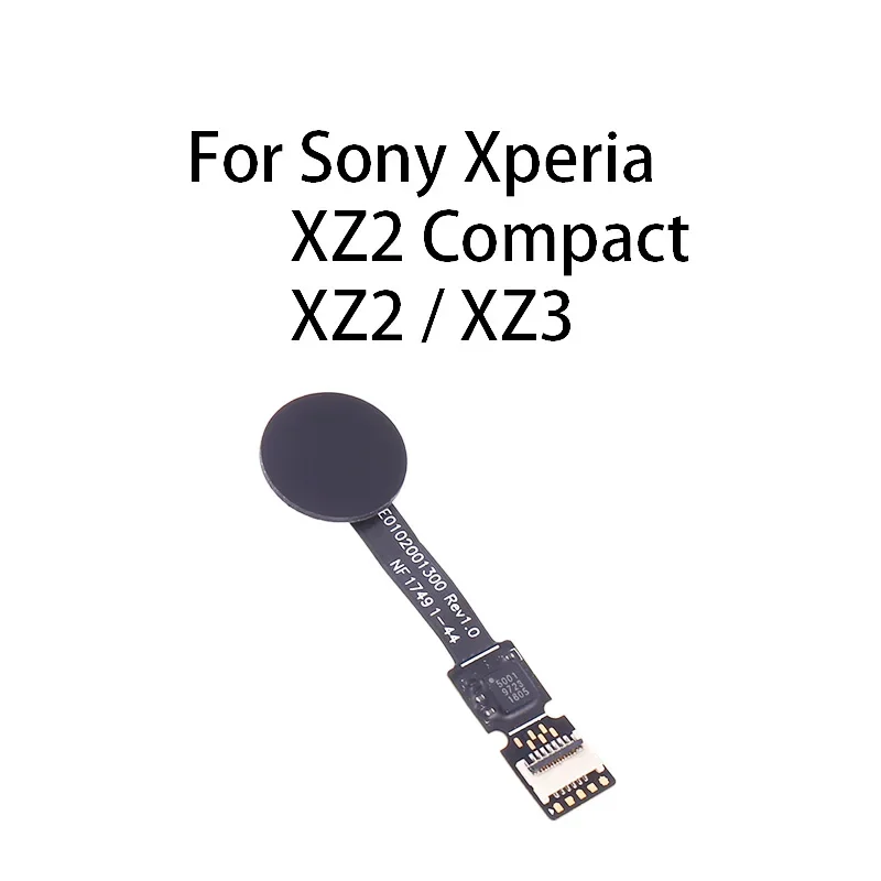 GEFEBSI Org Fingerprint Sensor Home Button Flex Cable For Sony Xperia XZ2 / Xperia XZ2 Compact / Xperia XZ3