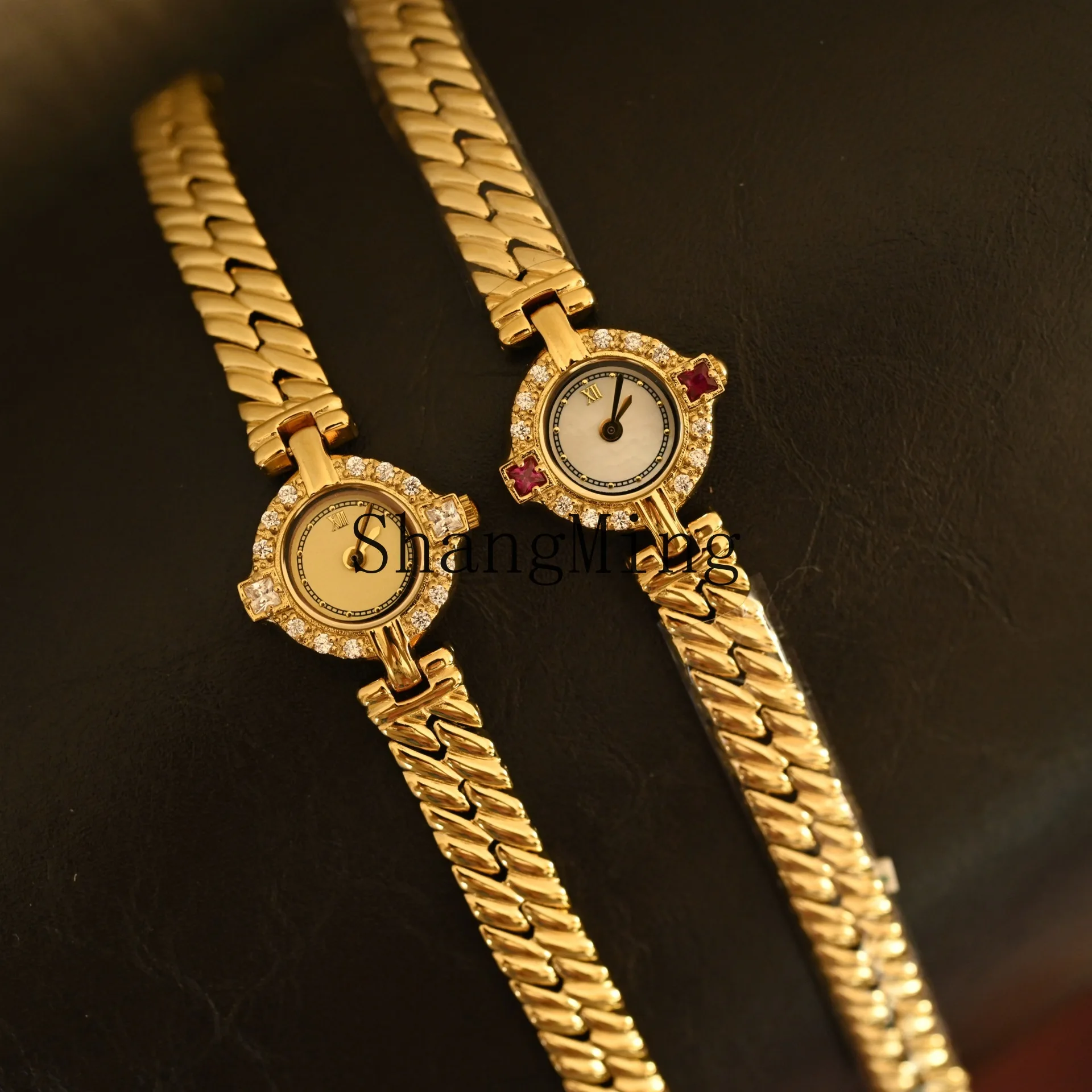 

PYH gold retro medieval watch exquisite luxury temperament women's watch gilt craftsmanship