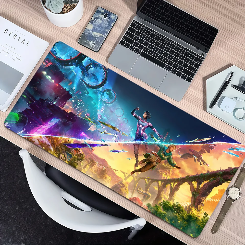 Game Cool S-Split F-Fiction Mouse Pad Non-slip Thickened MousePad Large Writing Lockedge Gaming Cushion Office Student