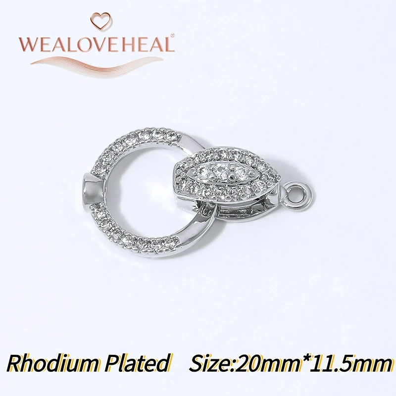 18K vergoldeter Messing-Blumenperlen-Verbinder, Mikro-Pavé-Zirkonia für DIY-Armband- und Halsketten-Schmuckherstellung. – Detail 24