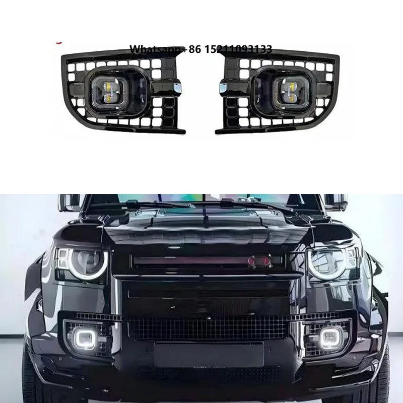 For  Defender Non-destructive Replaceable Fog Lamp Assembly LED Fog Lamp Assembly City Edition Aperture Fog Lamp