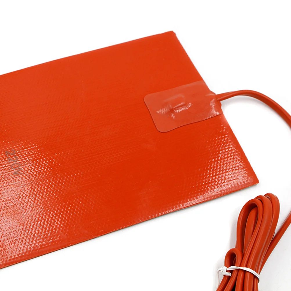 Oil Heater Engine Pad Adhesive Block Silicone Heating Pan Hydraulic Fluid Reservoir Car Vehicle