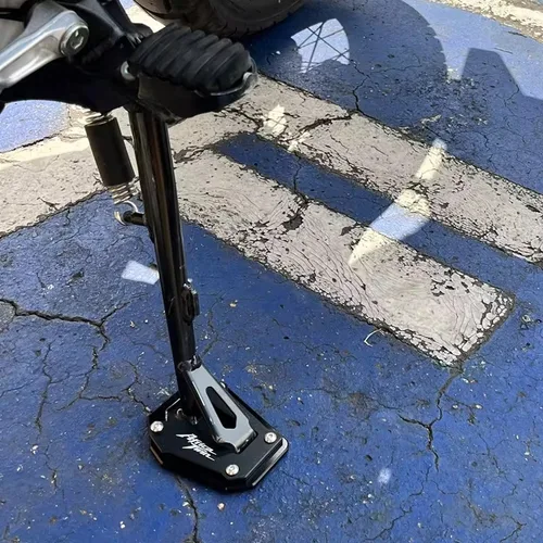 Imagen 2 del producto Para Honda Africa Twin 1100 CRF1100L CRF 1100 L 2023 2022 2021 2020 accesorio de motocicleta soporte lateral tapa de válvula de extensión