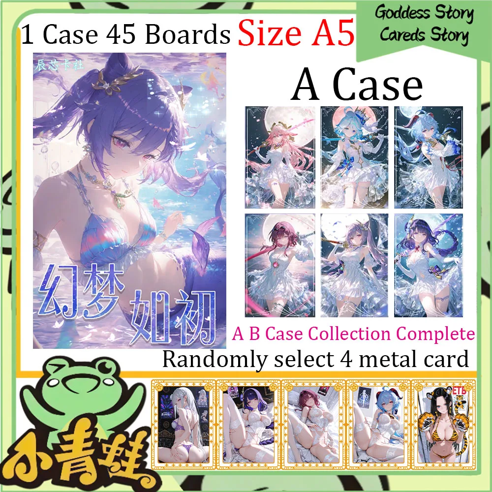 

Dreams As Before A5 Waifu Boards - Аниме Девушка Вечеринка Купальник Бикини Goddess Story Cards Booster Box Doujin Toys Hobbies Gifts