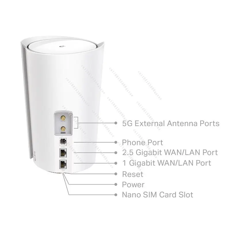 Plug-in SIM Card Mesh Wifi6 Roaming X50-5G