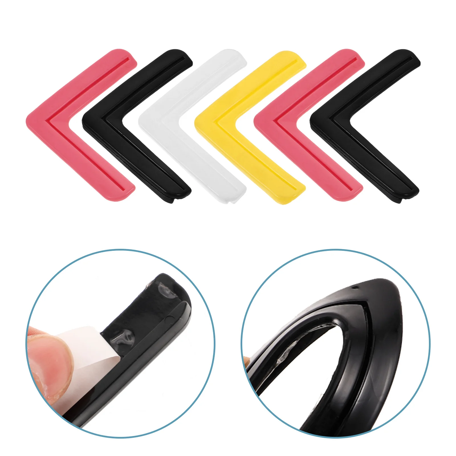 

12pcs Safety Window Corner Protector L-Shaped Silicone Guards Sturdy Furniture Protection For Kids Bedside Tables Bookcases