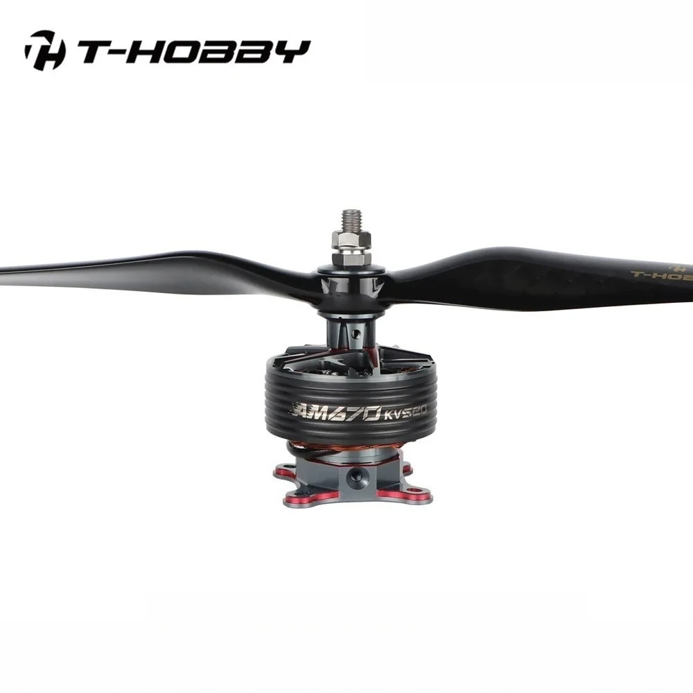 T-Motorhobby AM670 Combo 480KV 520KV Brushless Motor + AM116A ESC+ Prop High-Efficiency Power Group for RC 3D Aerobatic Airplane