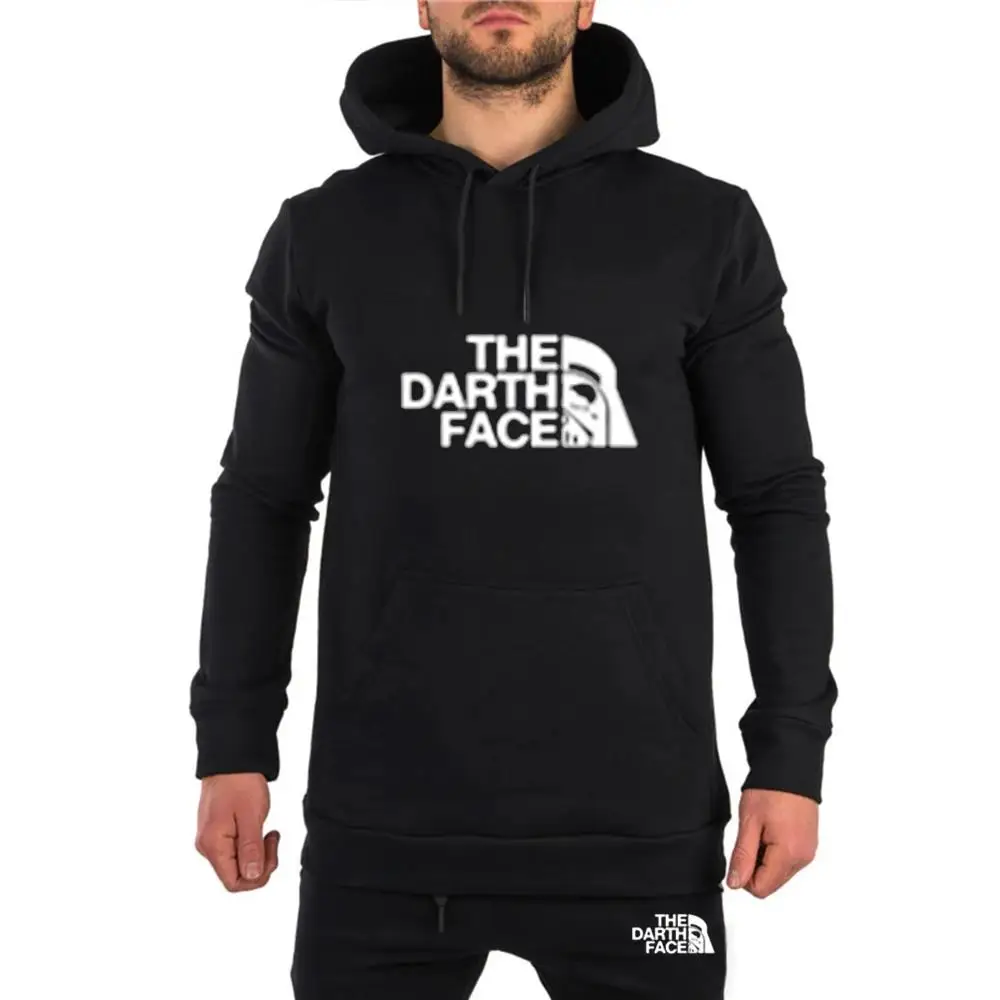 

Men's hoodie and sweatpants, long sleeves, casual sportswear, patterned printed hoodie, spring and autumn sportswear set