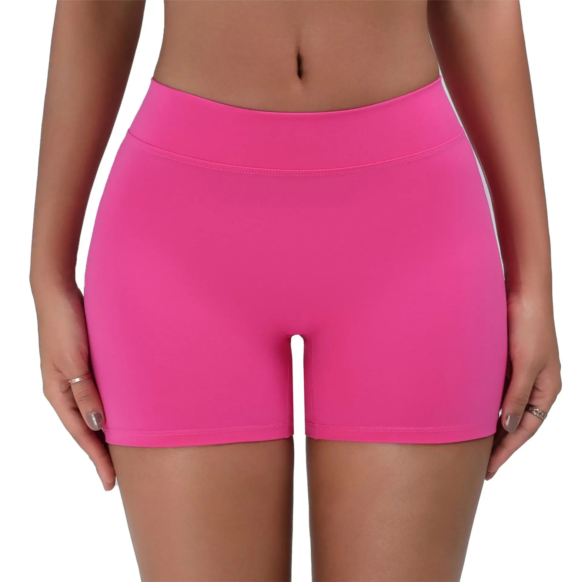 

Женские шорты для йоги с высокой талией, подтягивающие ягодицы, эластичные, для занятий йогой, тренировок в спортзале и повседневной летней носки