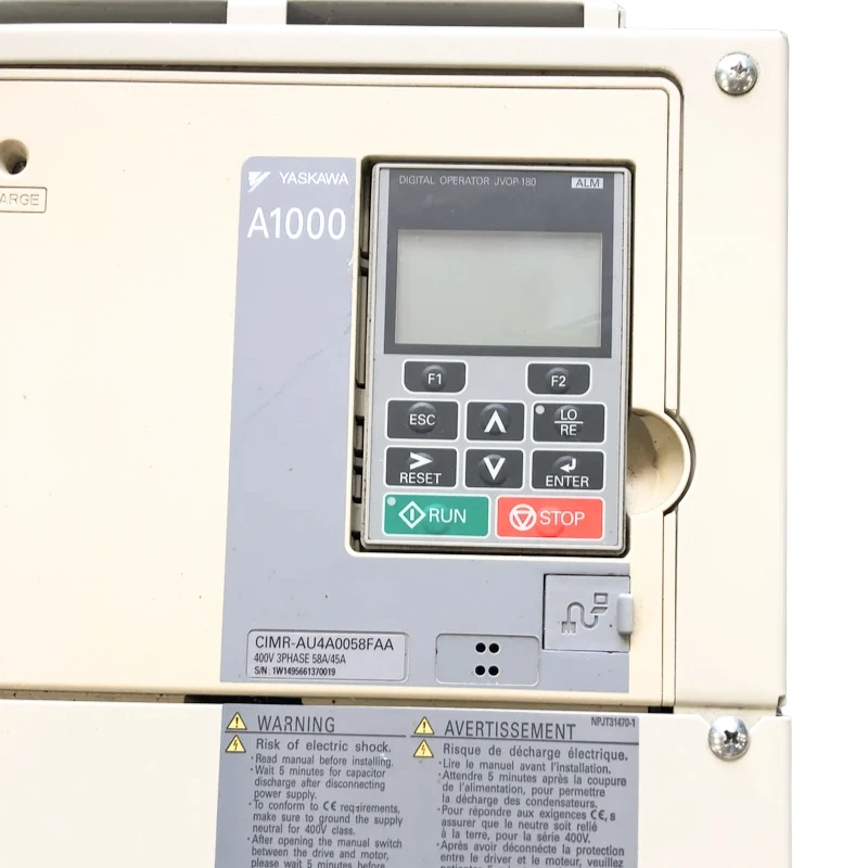New CIMR-AU4A0058FAA Yaskawa Inverter 1 Year Warranty In Stock