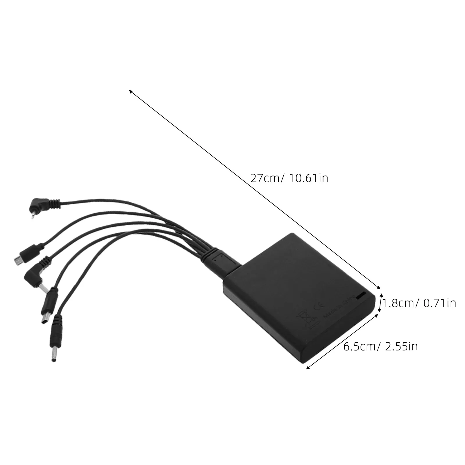 4Pcs External Emergency Power Supply Charger Universal for Electronic Safe Cabinet Lock 4Aa Backup Battery Holder Case