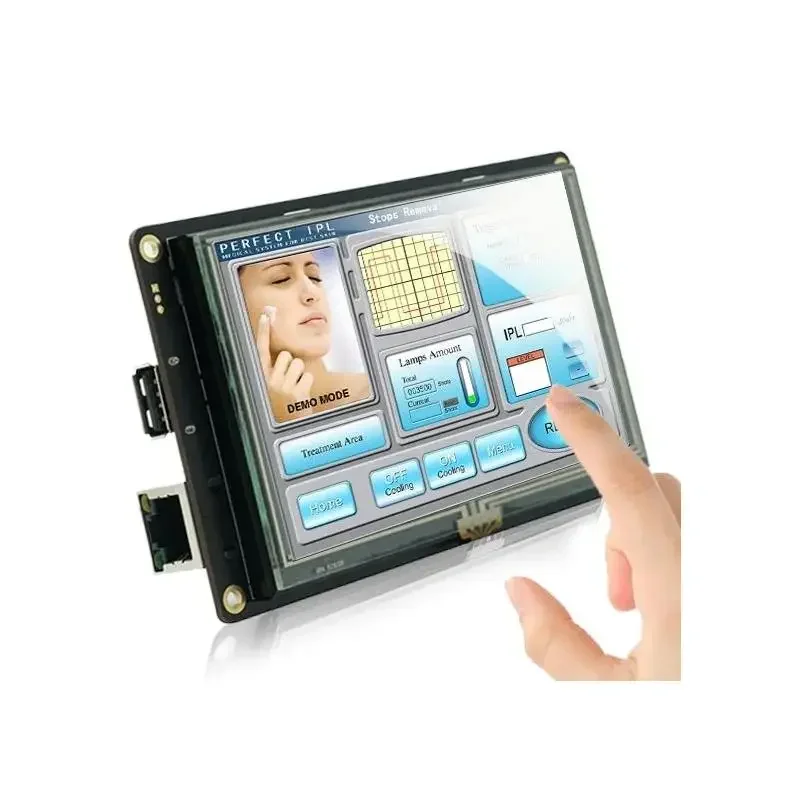 

4,3-дюймовый интеллектуальный TFT LCD-модуль дисплея HMI с программным обеспечением для редактирования JSON-команд для Arduino ESP32 8266 S3 STM32 Mega 2560 UNO Q R3