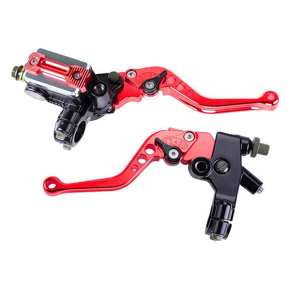 

Universal Motorcycle Brake Master Cylinder 22MM Hydraulic Clutch Lever Adjustment Brake Clutch Handle for Motorbike Honda Yamaha