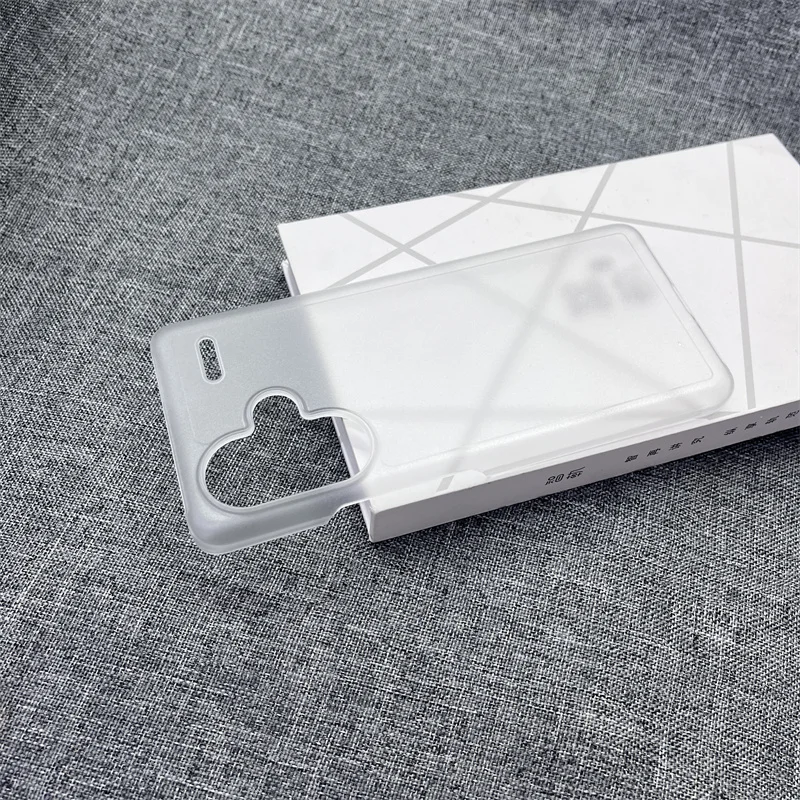 Luxury Half-Pack Ultra Thin Hard PC Matte Case For Xiaomi Redmi Note13 Pro Plus 5G Frameless Protect Back Cover