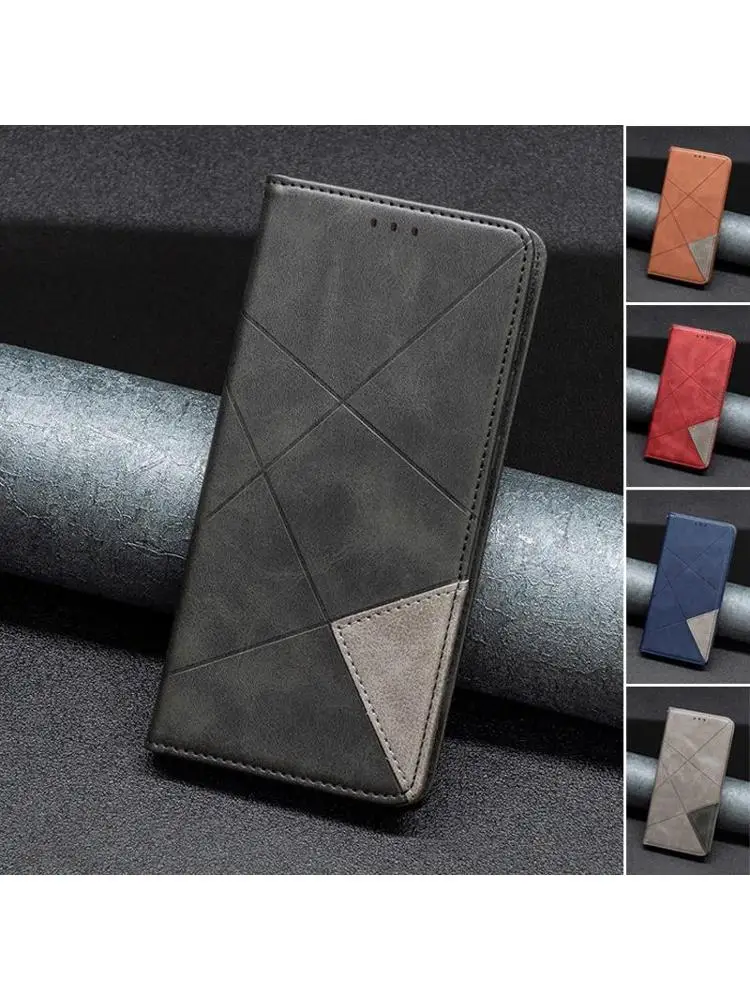 Etui Magnetyczne Skórzane z Klapką na Telefon Motorola Edge 70 Fusion, Pokrowiec na Moto G67 G77 G56 G06 G66J G66Y Power 5G — zdjęcie produktu 7