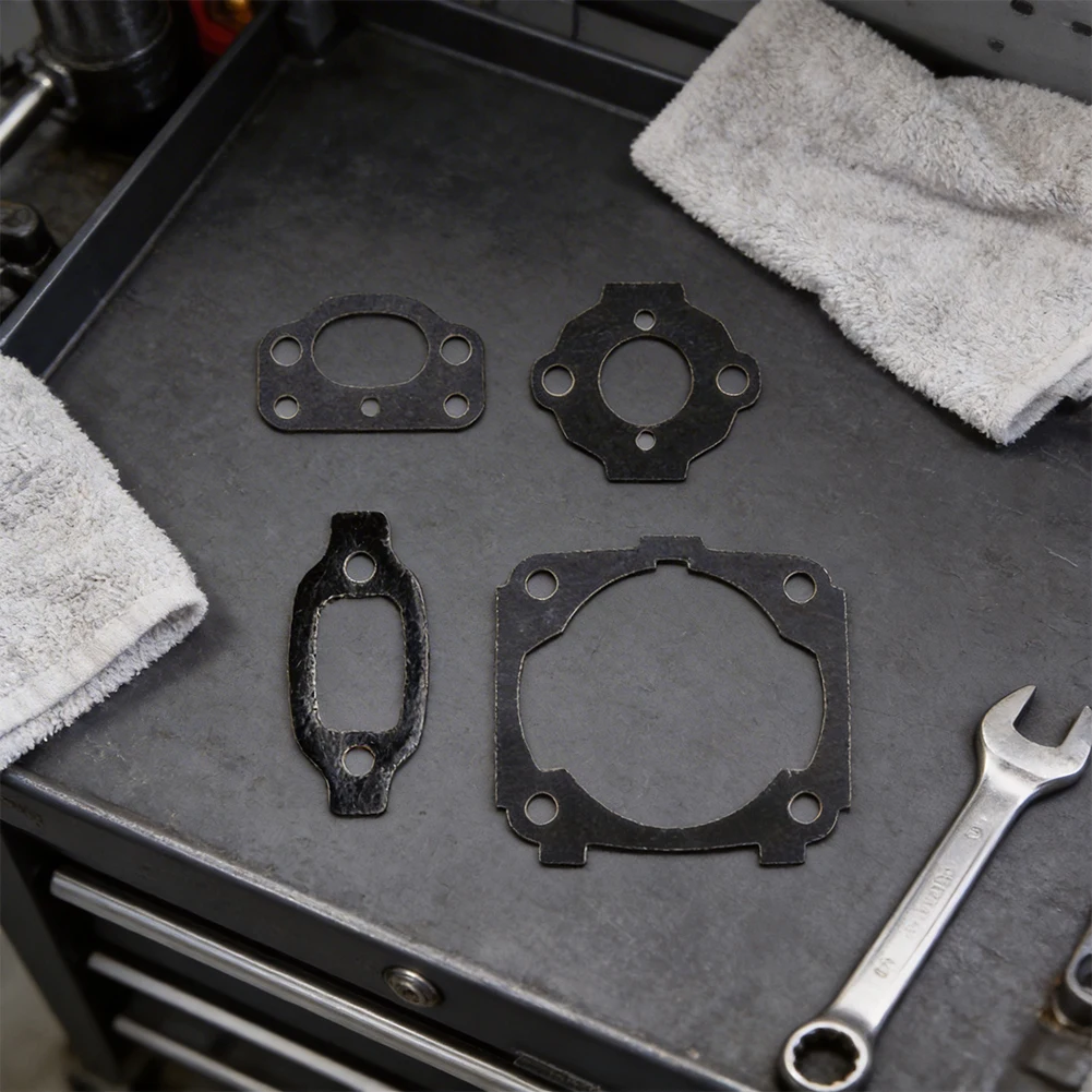 For Chainsaw Repair Cylinder Seal Kit Gasket Set Muffler Gasket 346304-9 No Extra Cutting Required Base Gasket 965525042