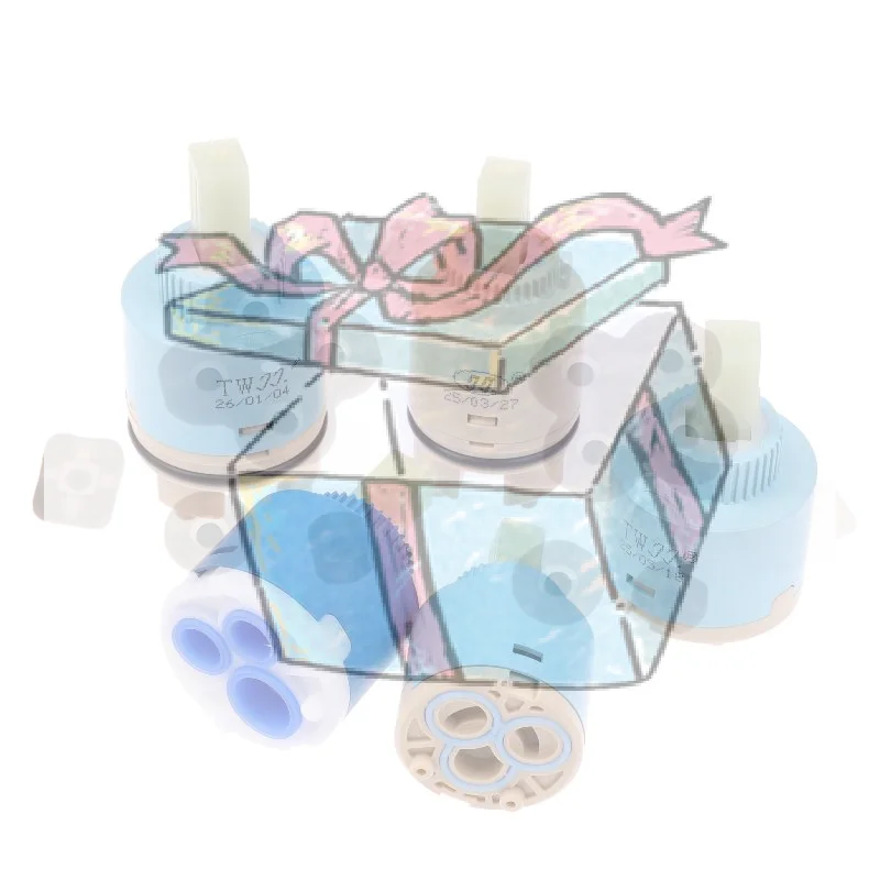 

1 шт. пластиковый керамический картридж, керамический дисковый картридж для смесителя, термостатический картридж для смесителя, дисковый клапан для смесителя 35/40 мм