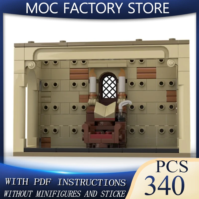 

Star Movie Series Moc Building Bricks Small Study Room Model Technology Modular Blocks Construstion DIY Assembly Toys Gifts