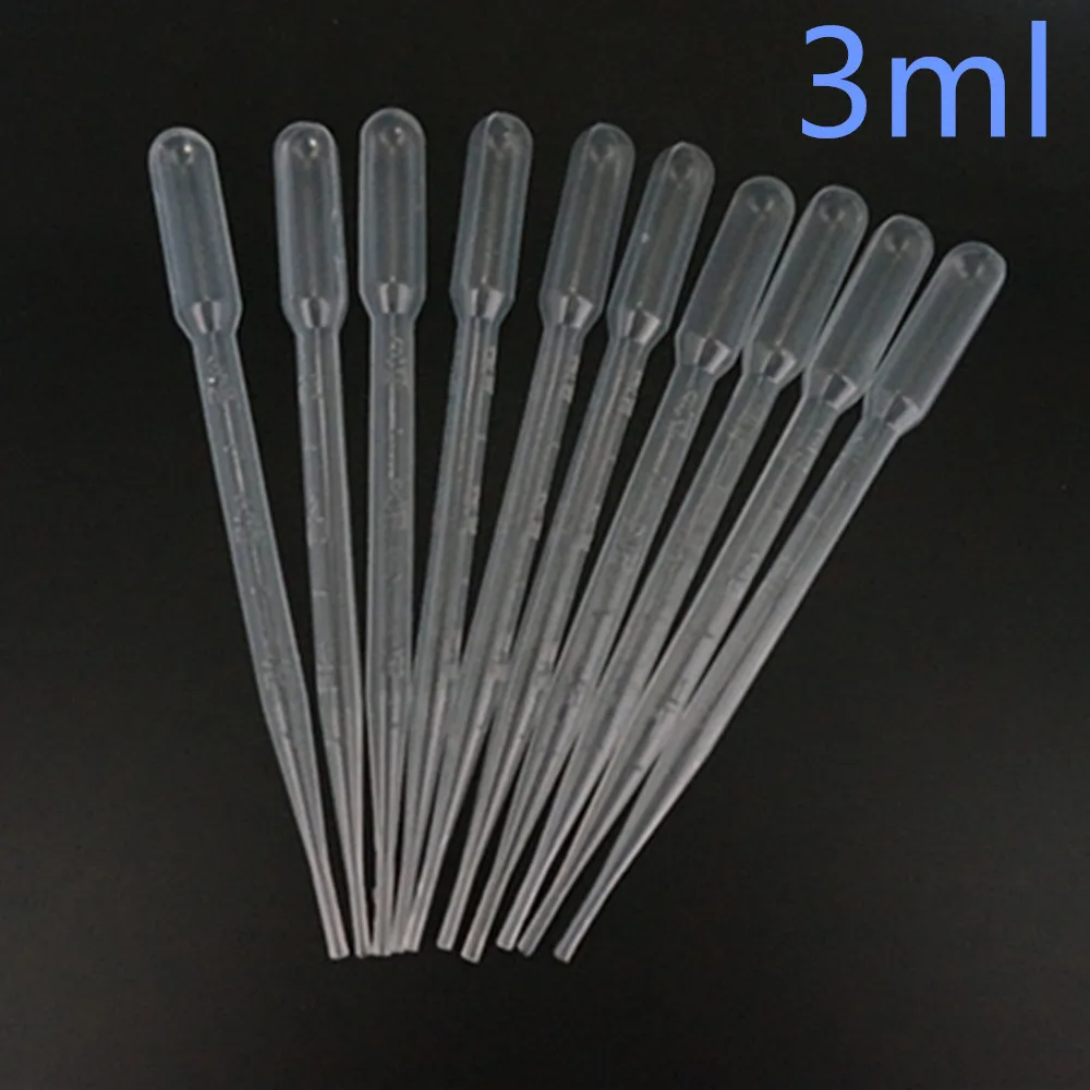 Einweg Pasteur Pipette Pipette Absolvierte 0,2 ml/0,5 ml/1ml/2ml/3ml/5ml/10ml Auge Transfer Labor Make-Up Liefert Werkzeuge