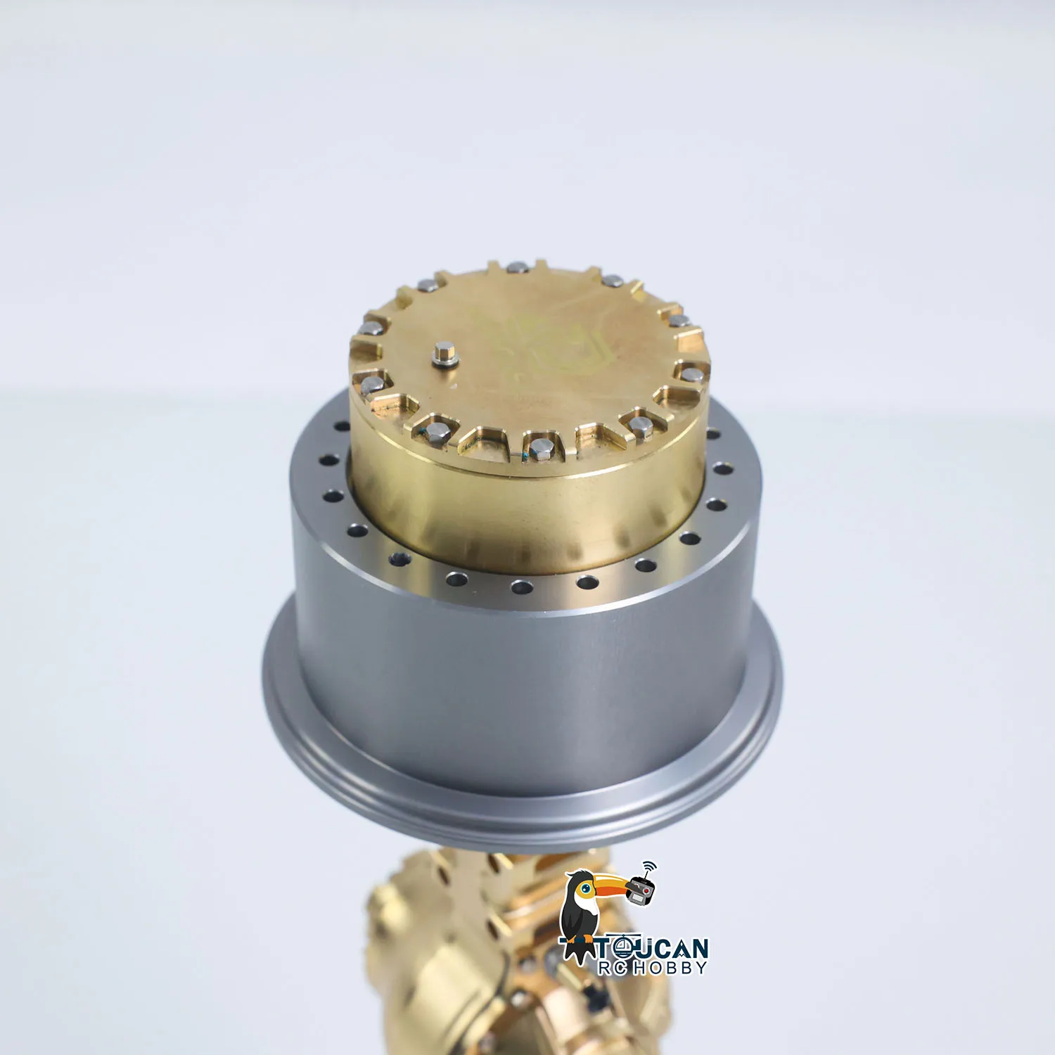 

1/14 Alloy Wheel Side Reduction Axles Differential Lock Part for Toys JDModel RC Hydraulic Loader ZW370 E450C Articulated Truck