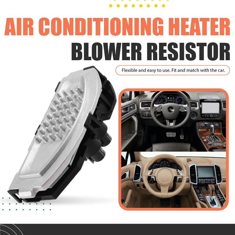

New HVAC Heater Blower Motor 7P0820021B 7P0820021F For Porsche Cayenne VW Touareg 2010-2017