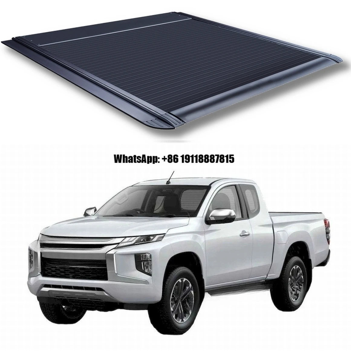 Top Quality Aluminum Electric Roller Lid Shutter Trunk Bed Cover Tonneau Cover for Mitsubishi L200 2013 Bed 4Drs