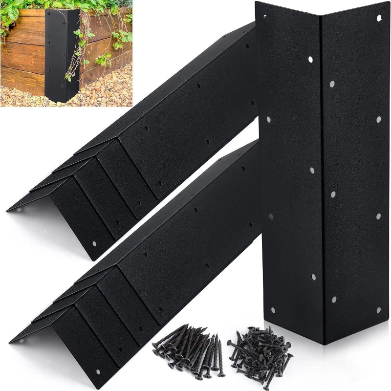

Metal heightening garden bed corner bracket is suitable for vegetable pot garden