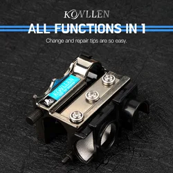 KONLLEN-Outil de pointe de billard, outil de pointe de queue de billard, façonneur multifonctionnel, réparation de pointe de billard, accessoires professionnels, 9.3 à 14mm