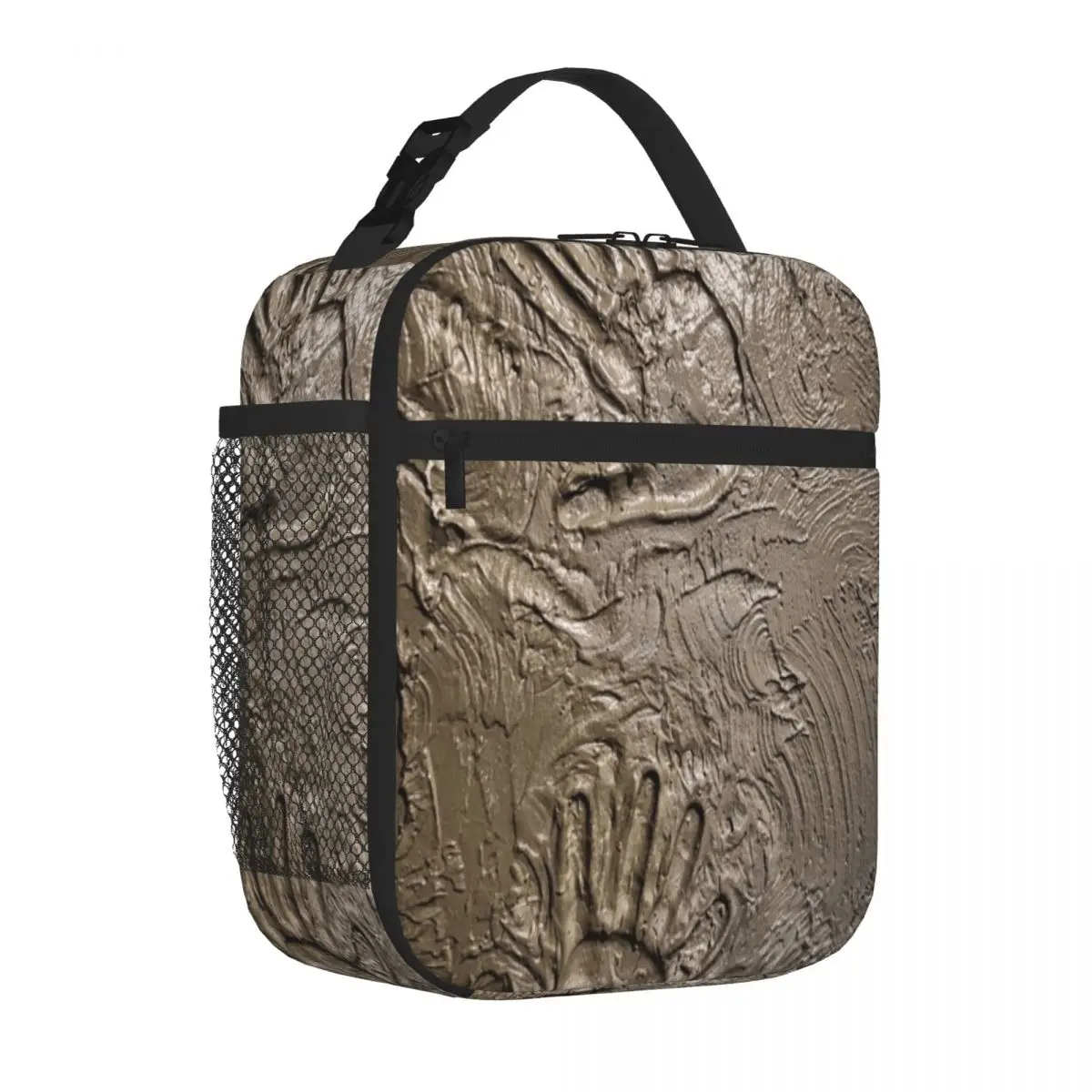 Hot Sale We Were Here Floral Outdoor Lunch Bag School Break Time Adjustable Strap Lunch Bag