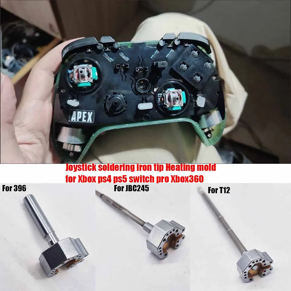 

Joystick Soldering Iron Tip Heating Mold for Xbox ps4 ps5 Switch Pro Xbox360 Controller Joystick Disassembly Repair Tools