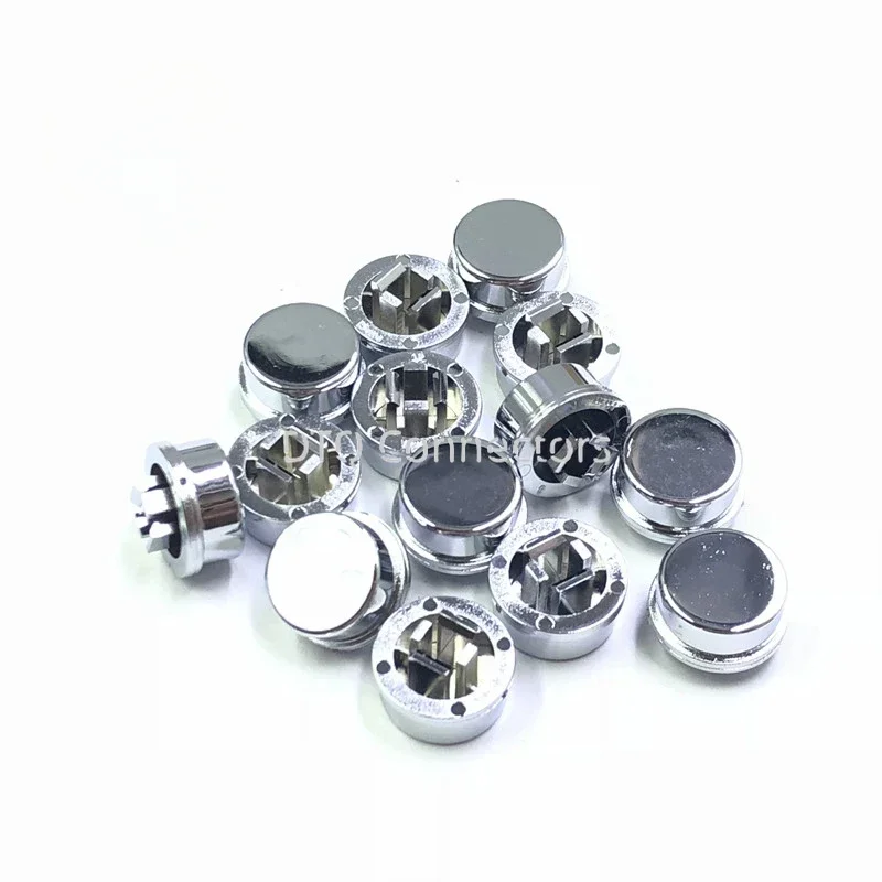 50pcs A24 Tactile Push Button Switch Cap Adapted To 12*12*7.3 mm Micro Tact Switches 8 Colors Silver Red Black Blue Green Gray