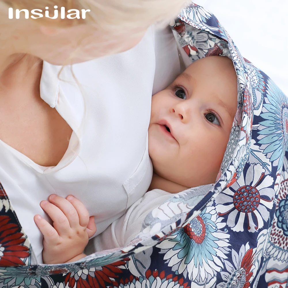 

Breastfeeding Cover Anti-glare Baby Infant Breathable Cotton Muslin Nursing Cloth Feeding Cape Apron Baby Thin Cloak