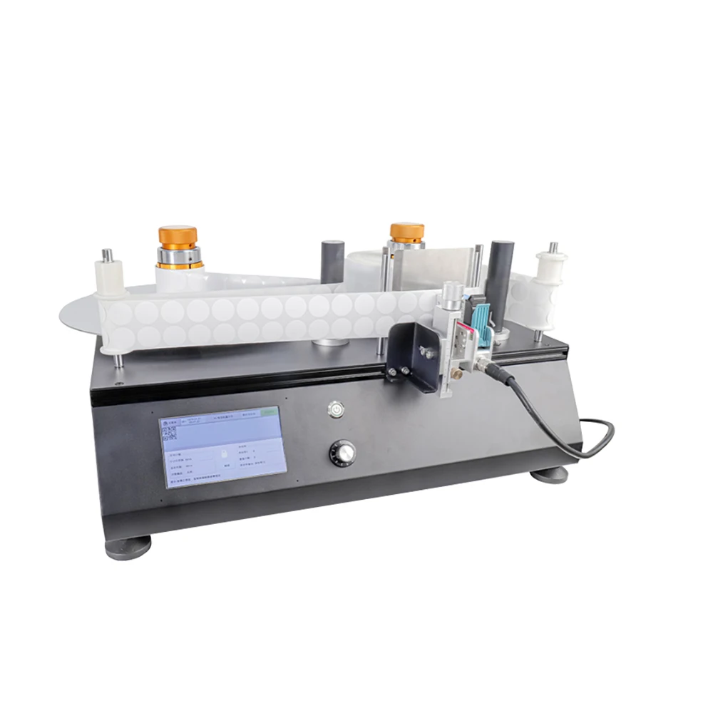 

Высокоскоростная перемотка этикеток 12,7 мм, онлайн-кодер партии, дата, этикетка TIJ, термоструйный принтер