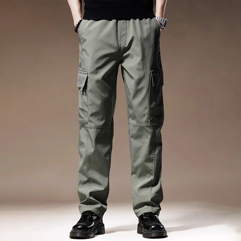 

Jacket Pants Waterproof and Windproof Overalls Men's American Outdoor Fleece Martin Functional Mountaineering Casual Pants