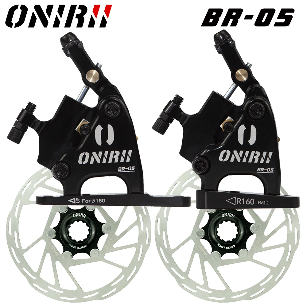 

ONIRII BR-05 Гидравлический дисковый тормоз с кабельным приводом для дорожного циклокросса, гравийного центра, ротора CX Bike, циклокросса, 7 цветов, новинка
