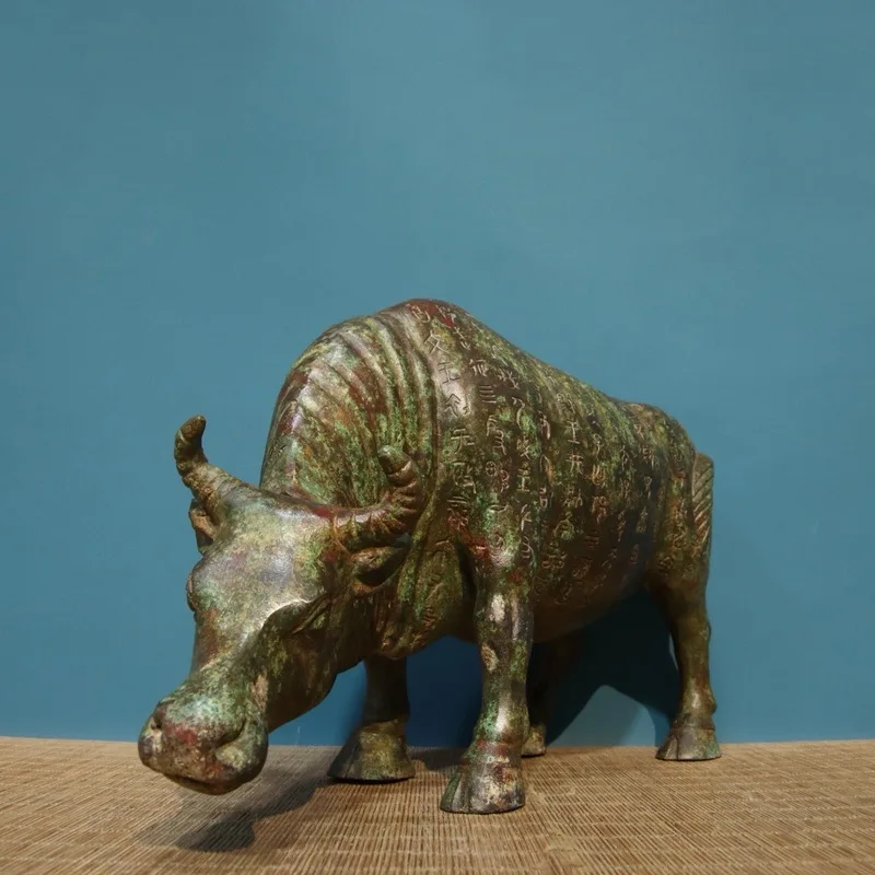 Wholesale of craft items: Tang Sancai ornaments, zodiac ox bronze pieces, twelve zodiac tea pets, buffalo