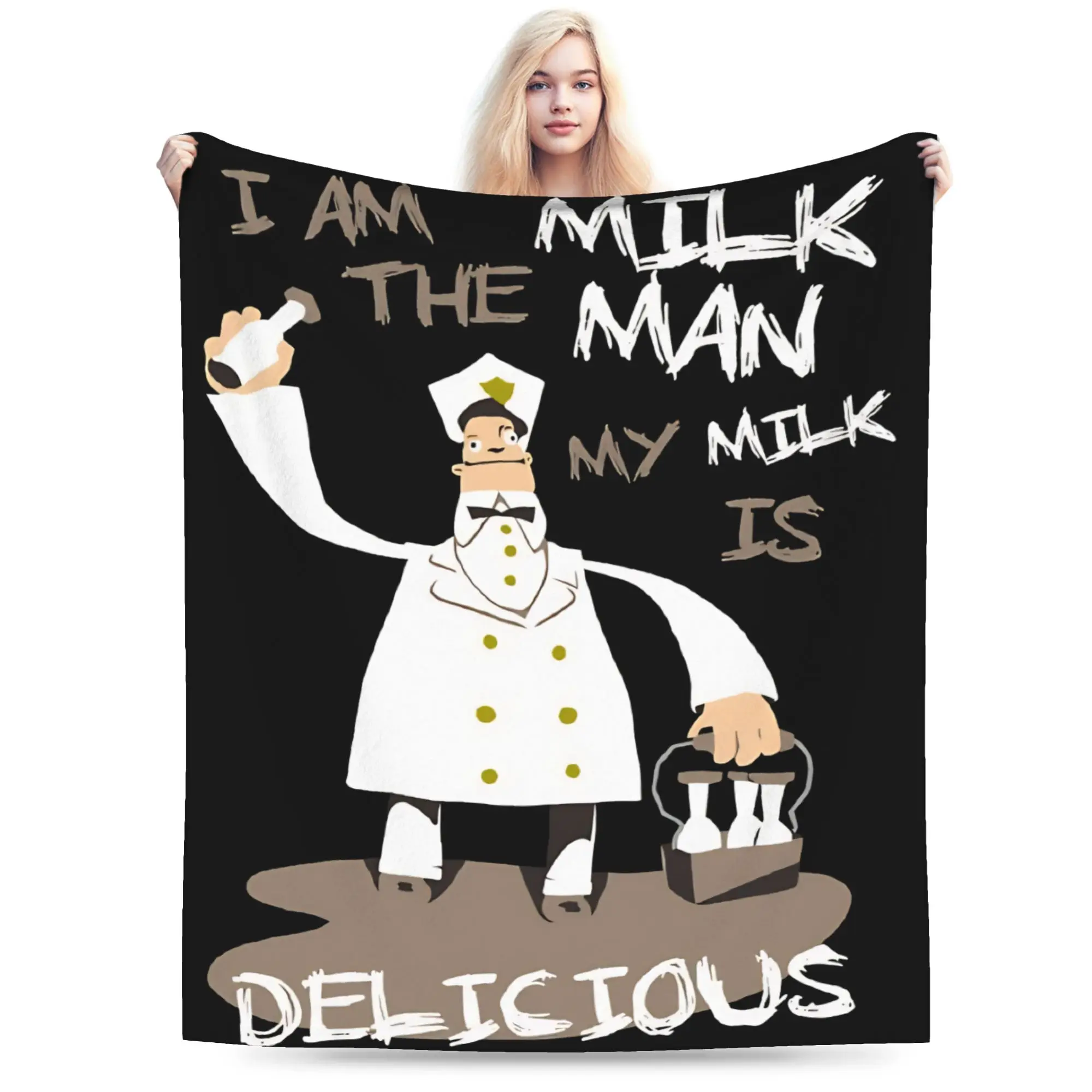 I am the milkman my milk is delicious Psychonauts Blanket Super Soft Warm  Throw Blankets for Bed