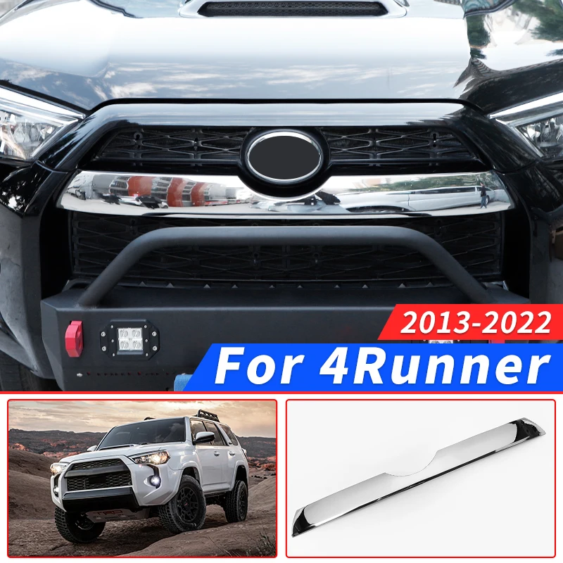 

Для Toyota 4runner N280 2013-2022 Воздушная решетка воздухозаборника украшение внешние аксессуары для модификации из нержавеющей стали 2021 2020 2019