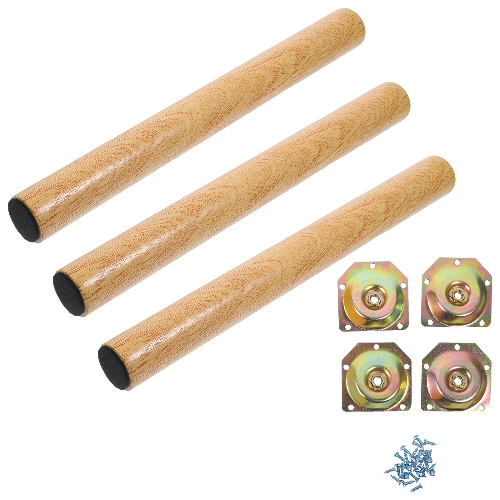 

4pcs Solid Wood Table Legs 30cm Tilt Adjustable Furniture Feet for Table Chair Dresser Cabinet Replacement Smooth High