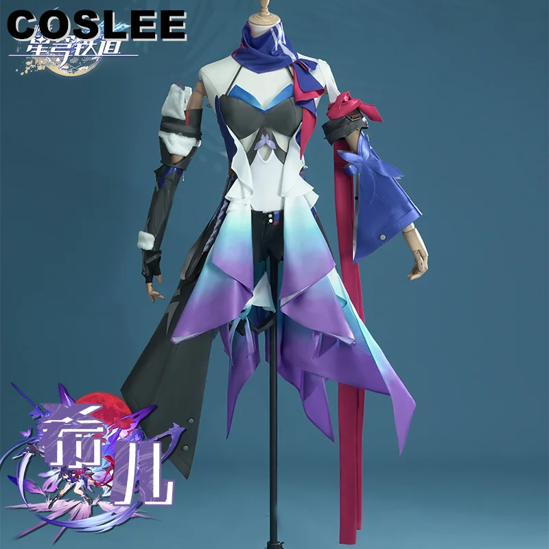 

COSLEE Seele Vollerei Cosplay Costume Game Honkai: Star Rail Gorgeous Lovely Dress Halloween Carnival Party Outfit Women XS-XXL