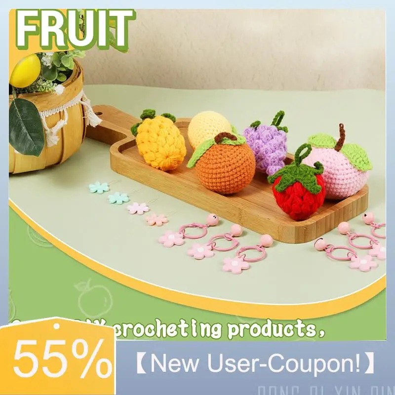 

【 Быстрая доставка】Комплект для вязания крючком Полный набор для вязания крючком с спицами для вязания Плюшевая кукла Легкая (набор 6 в 1)