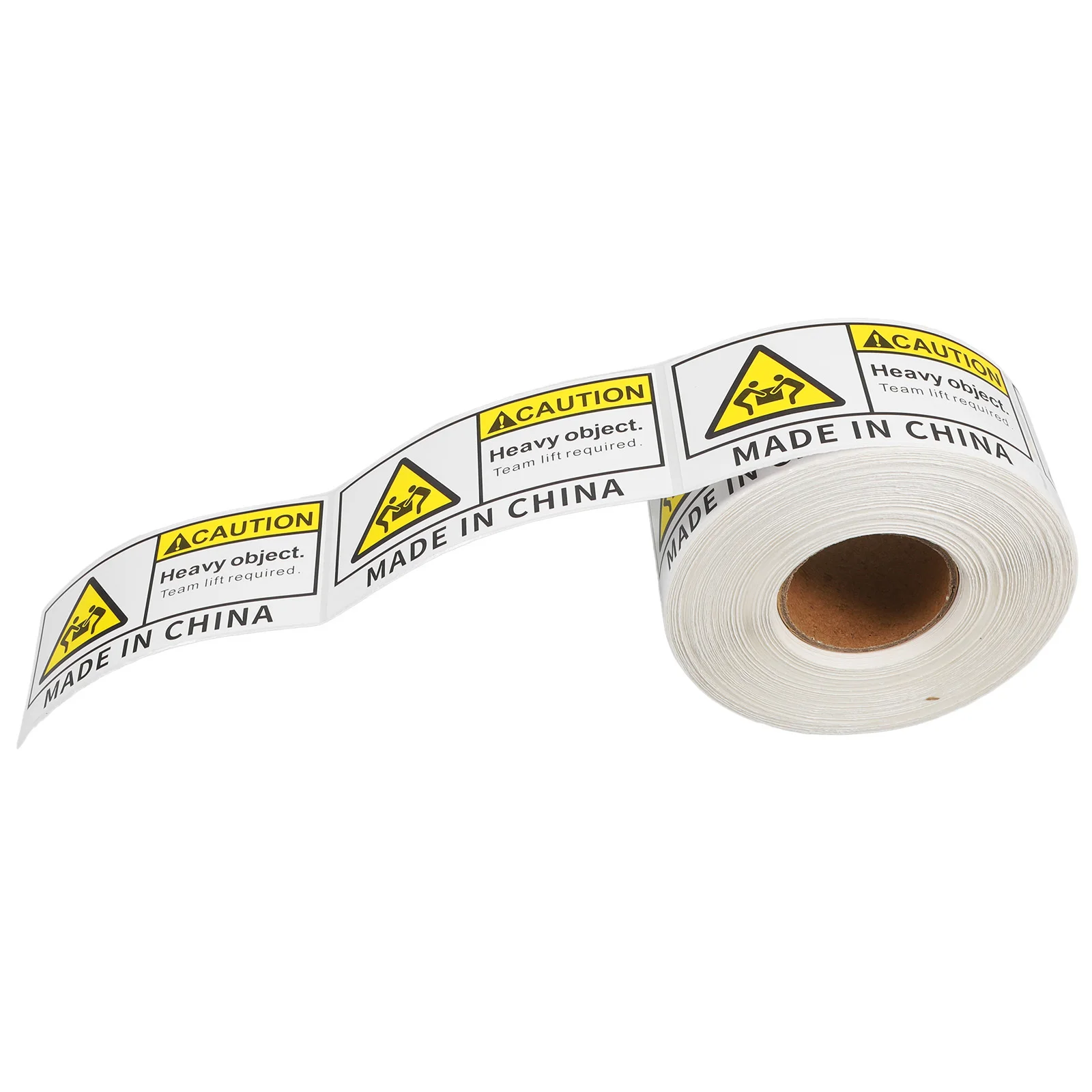 

500 Sheet Heavy Object Team Lift Required Caution Stickers Warning Labels Warehouse Shipping Moving Self Adhesive Durable