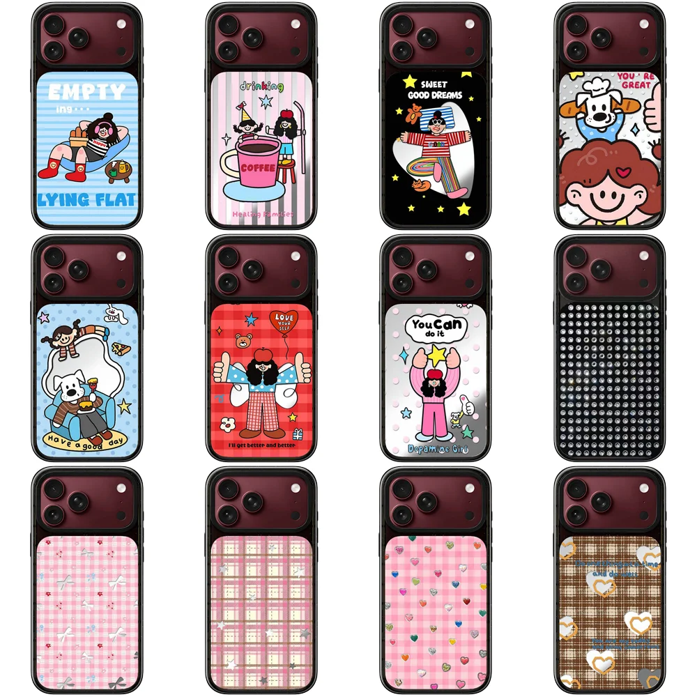 6101050 Impact Case - Mirror / Glaze Magnetic Cover for IPhone 17 18 Pro Max Case for IPhone 17Pro