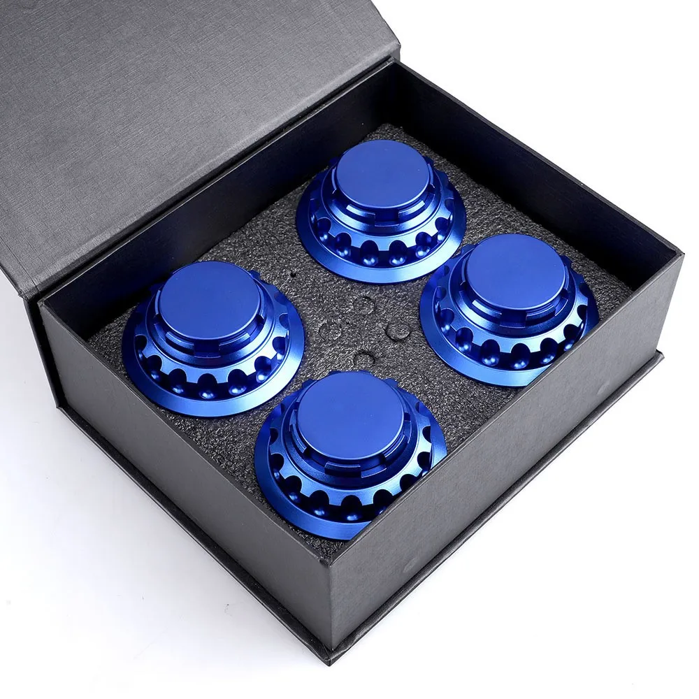 

Aluminum Alloy CNC Engraving Milling Center Cover for Porsche Wheel Hub Modification Compatible with All Models except Macan