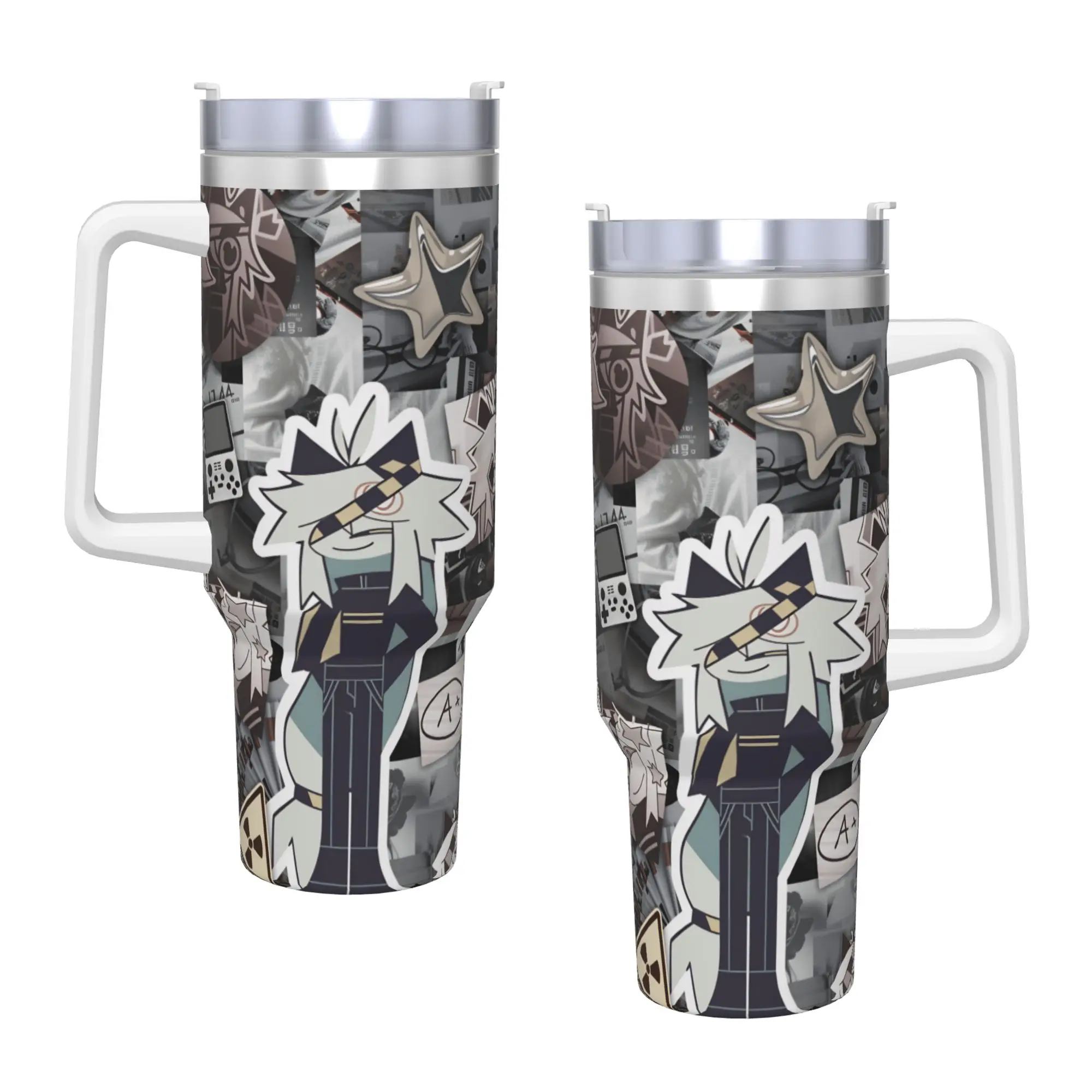 FPE F-Fundamental P-Paper E-Education Stainless Steel Tumbler  Travelist Thermal Cups With Straws Mugs Hot Drinks Water Bottle