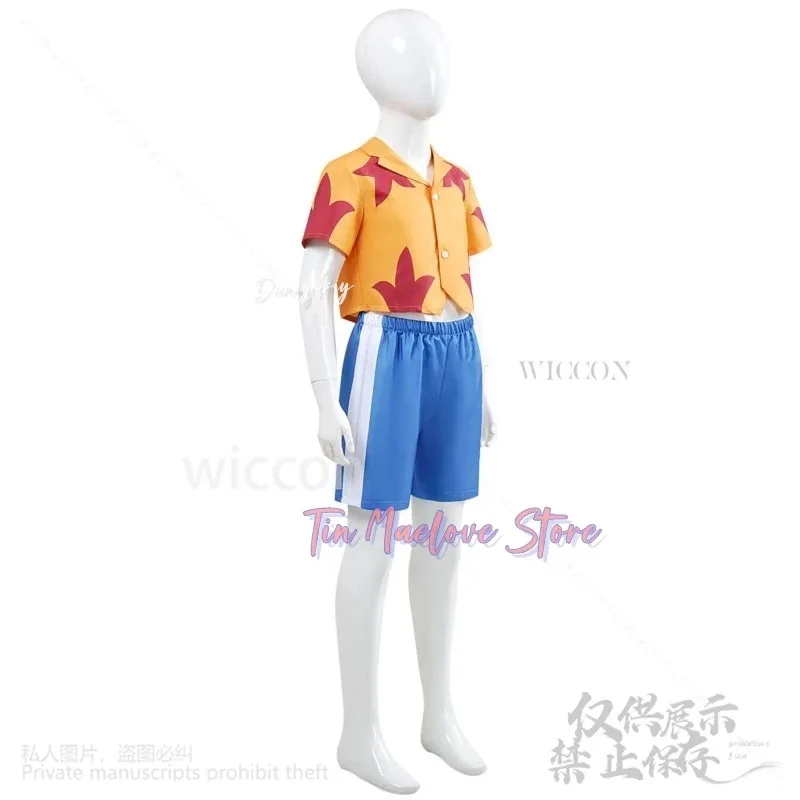 

7d@Jumbaaa Anime Cosplay Jookbaa Hawaiian Shirt Fashion Trend Breathable Loose Versatile Casual Sports Pants Summer Men Customiz