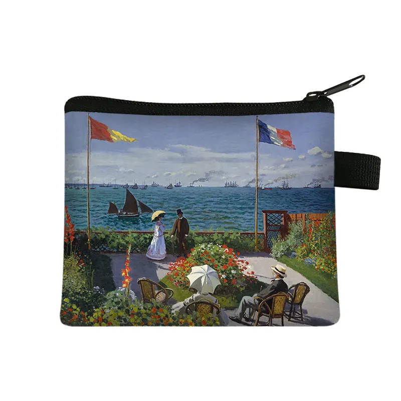 Милая-сумка-кошелек-для-монет-женский-знаменитый-картина-маслом-маленький-кошелек-креативный-клатч-женские-кошельки-carteira-inteligente-держатель-для-карт