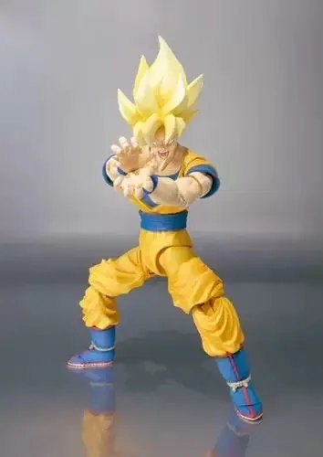 

Original Bandai Shf Sh Figuarts Dragon Ball Super Saiyan Son Gokou Goku 1.0 Action Figures Anime Model Toys Figura