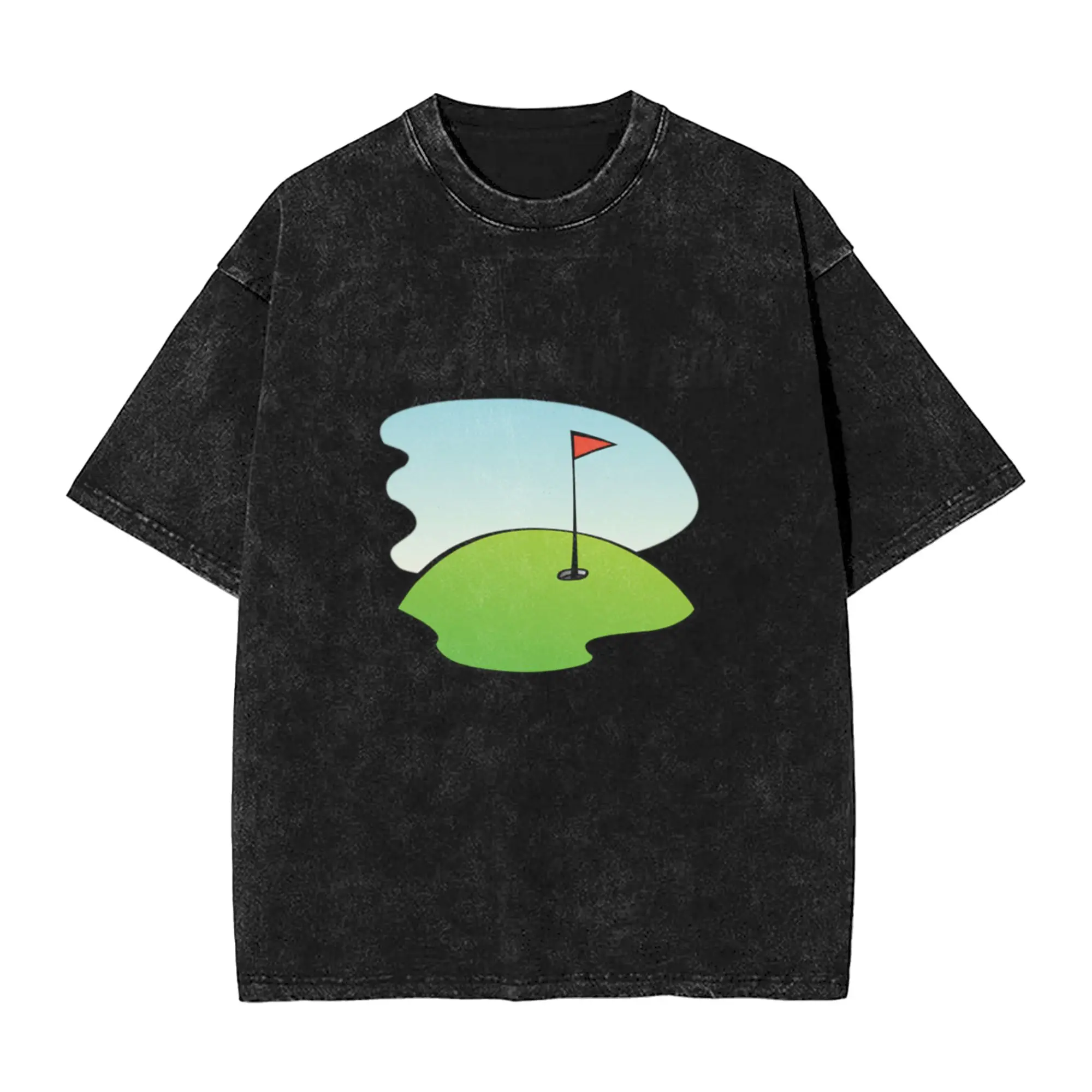 MY RETIREMENT PLAN Golfing Classic Cool A Washed T Shirt Men's Women's Oversized Cotton Tees Tops
