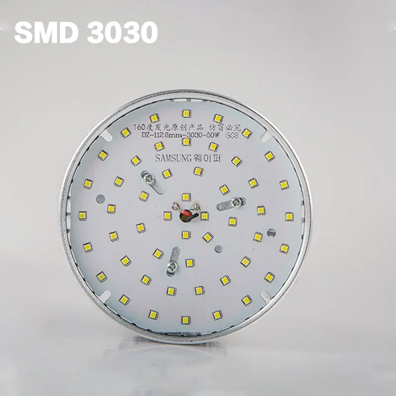 고출력 LED 램프 E27 E40 LED 전구, 스마트 IC 램프, LED 스포트라이트 테이블 램프 라이트, AC220V 50W 80W 100W 150W